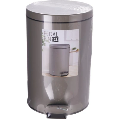 Excellent Houseware Odpadkový koš pedálový 12 a 3 l bronzová
