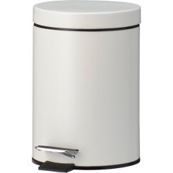 Excellent Houseware Odpadkový koš pedálový 12 a 3 l krémová