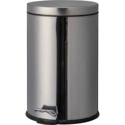 Excellent Houseware Odpadkový koš pedálový 2 ks 20 a 5 l stříbrná