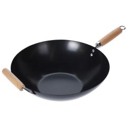 Excellent Houseware Pánev WOK ocel průměr 35 cm Excellent Houseware Pánev WOK ocel průměr 35 cm