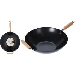 Excellent Houseware Pánev WOK ocel průměr 35 cm