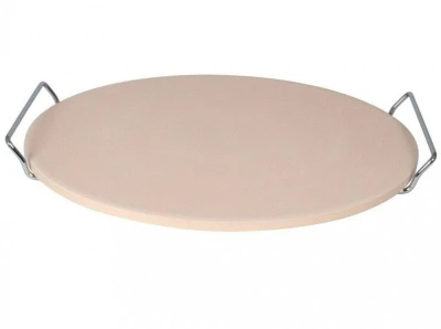 Excellent Houseware Pizza kámen do trouby nebo na gril s rukojeťmi 33 cm