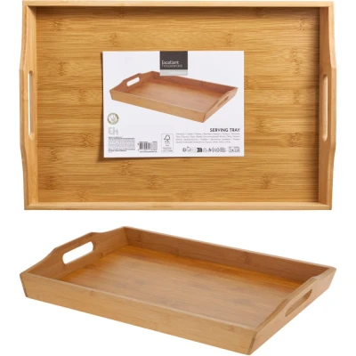 Excellent Houseware Podnos servírovací bambus 43x29 cm