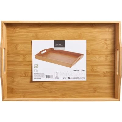 Excellent Houseware Podnos servírovací bambus 43x29 cm