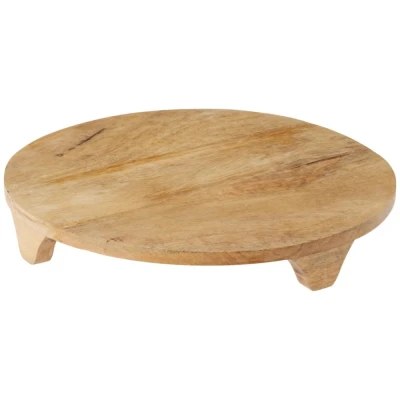 Excellent Houseware Prkénko servírovací kulaté 37 cm