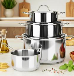 Excellent Sada nádobí nerez EXCELLENT 7 ks