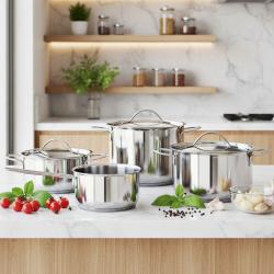 Excellent Sada nádobí nerez EXCELLENT 7 ks