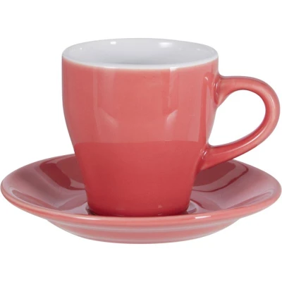 Excellent Houseware Sada šálků s podšálky kamenina 12 ks 240 ml