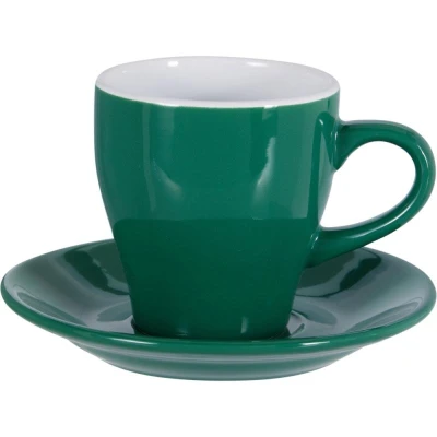 Excellent Houseware Sada šálků s podšálky kamenina 12 ks 240 ml