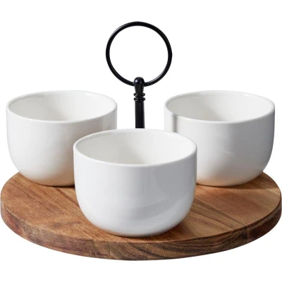 Excellent Houseware Servírovací sada na pochutiny 4 ks Excellent Houseware Servírovací sada na pochutiny 4 ks