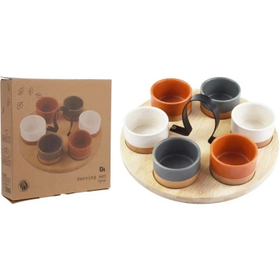 Excellent Houseware Servírovací sada na pochutiny 7ks Excellent Houseware Servírovací sada na pochutiny 7ks