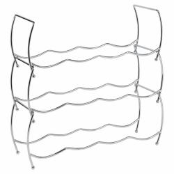 Excellent Houseware Stojan na víno stohovatelný sada 3 patra Excellent Houseware Stojan na víno stohovatelný sada 3 patra