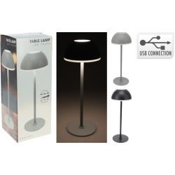 Excellent Houseware Stolní LED lampa 30 cm černá