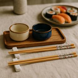 Excellent Houseware Sushi set servírovací 9 ks