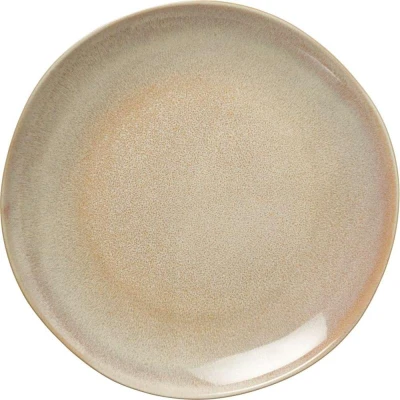 Excellent Houseware Talíř mělký sada 4 ks pr. 28 cm béžová