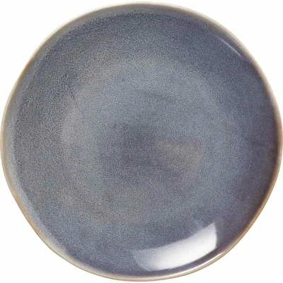 Excellent Houseware Talíř mělký sada 4 ks pr. 28 cm modrá
