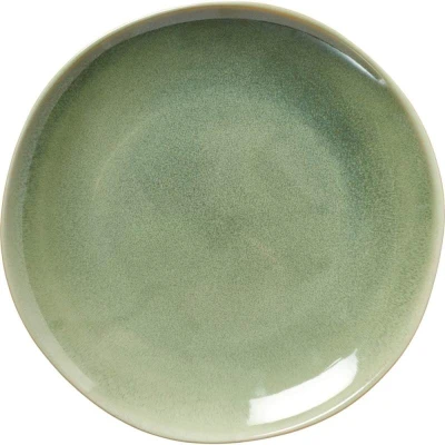 Excellent Houseware Talíř mělký sada 4 ks pr. 28 cm zelená
