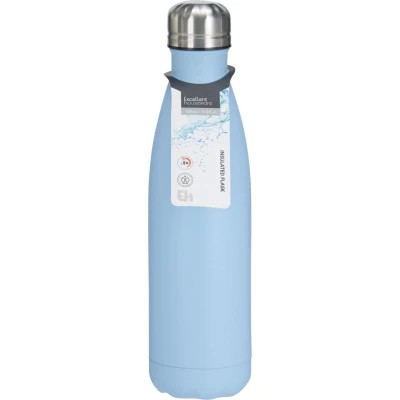 Excellent Houseware Termoska lahev sportovní nerez 0,5 l fialová