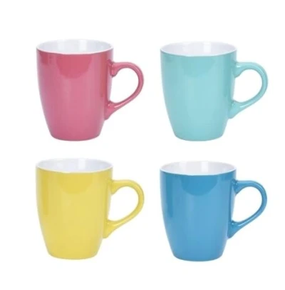 Excellent Houseware Hrnek sada 4 ks kamenina 340 ml