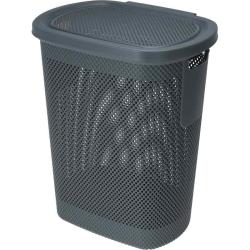 Excellent Koš na prádlo s víkem 60 l černá