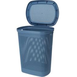 Excellent Koš na prádlo s víkem 60 l modrá