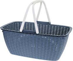 Excellent Koš na prádlo sklápěcí rukojeti 35 l modrá