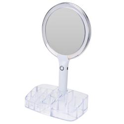 Excellent Kosmetické zrcátko s LED osvětlením a organizérem 18 x 34,5 cm Excellent Kosmetické zrcátko s LED osvětlením a organizérem 18 x 34,5 cm
