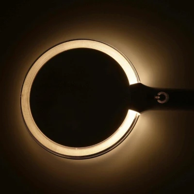 Excellent Kozmetické zrkadlo s LED osvetlením a organizérom 18 x 34,5 cm