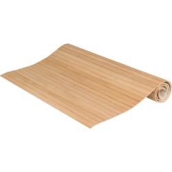Excellent Koupelnová předložka bambus protiskluzová 50 x 80 cm přírodní