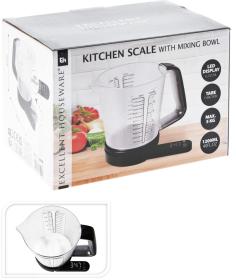 Excellent Kuchyňská váha digitální s miskou 5 kg