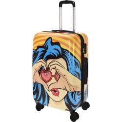 Excellent Kufr cestovní na kolečkách sada 2 ks motiv pop art