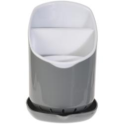 Excellent Odkapávač na příbory 12 x 11 cm šedý