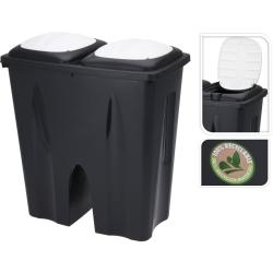Excellent Odpadkový koš dvojitý 2x 25 l Excellent Odpadkový koš dvojitý 2x 25 l