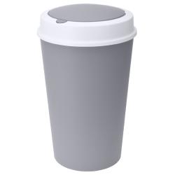 Excellent Odpadkový koš výklopný 25 l AURORA šedá Excellent Odpadkový koš výklopný 25 l AURORA šedá