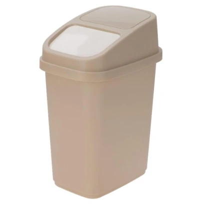 Excellent Odpadkový koš výklopný do kuchyně 17 l béžová