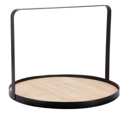Excellent Podnos servírovací s kovovou rukojetí 35 cm