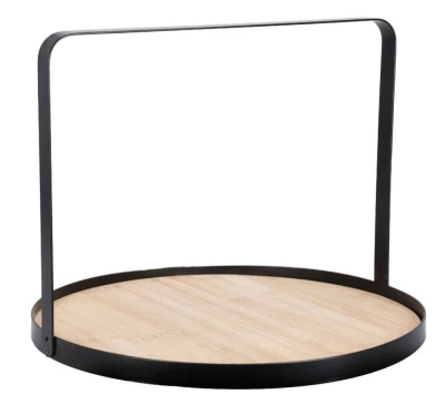 Excellent Podnos servírovací s kovovou rukojetí 35 cm Excellent Podnos servírovací s kovovou rukojetí 35 cm