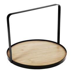Excellent Podnos servírovací s kovovou rukojetí 35 cm