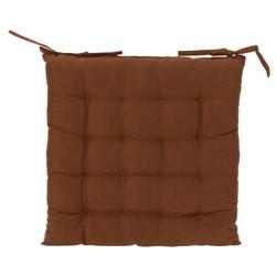 Excellent Houseware Podsedák na židli 40 x 40 cm hnědá