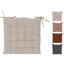 Excellent Houseware Podsedák na židli 40 x 40 cm přírodní