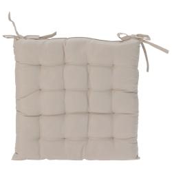 Excellent Houseware Podsedák na židli 40 x 40 cm přírodní