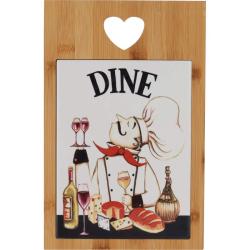 Excellent Sevírovací prkénko s keramickou kachlí DINE Excellent Sevírovací prkénko s keramickou kachlí DINE