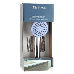 Excellent Sprchová hlavice a hadice s držákem nerez