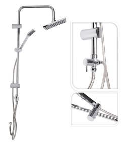 Excellent Sprchový set bez baterie na stěnu DÉŠŤ chrom Excellent Sprchový set bez baterie na stěnu DÉŠŤ chrom