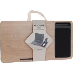 Excellent Stojan na notebook s polštářem hnědá