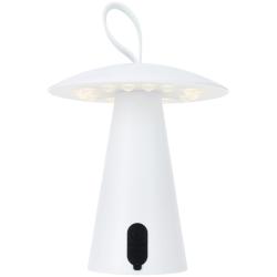 Excellent Stolní lampa dobíjecí bílá