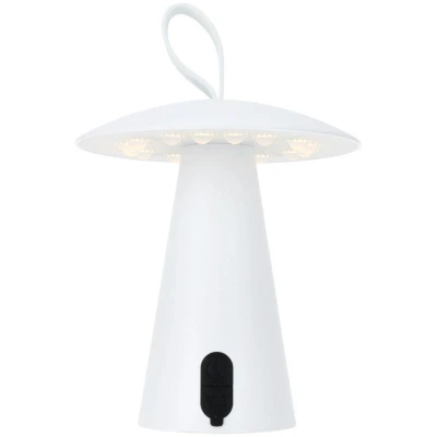 Excellent Stolní lampa dobíjecí bílá