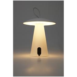 Excellent Stolní lampa dobíjecí bílá
