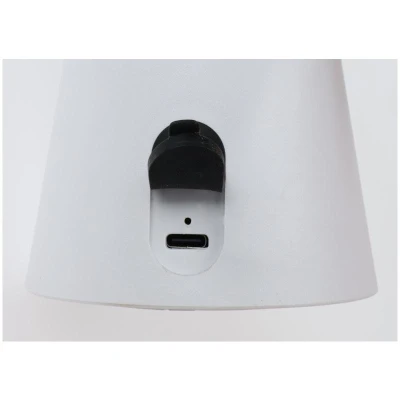 Excellent Stolní lampa dobíjecí bílá