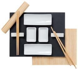 Excellent Sushi set porcelán/břidlice/bambus sada 11ks